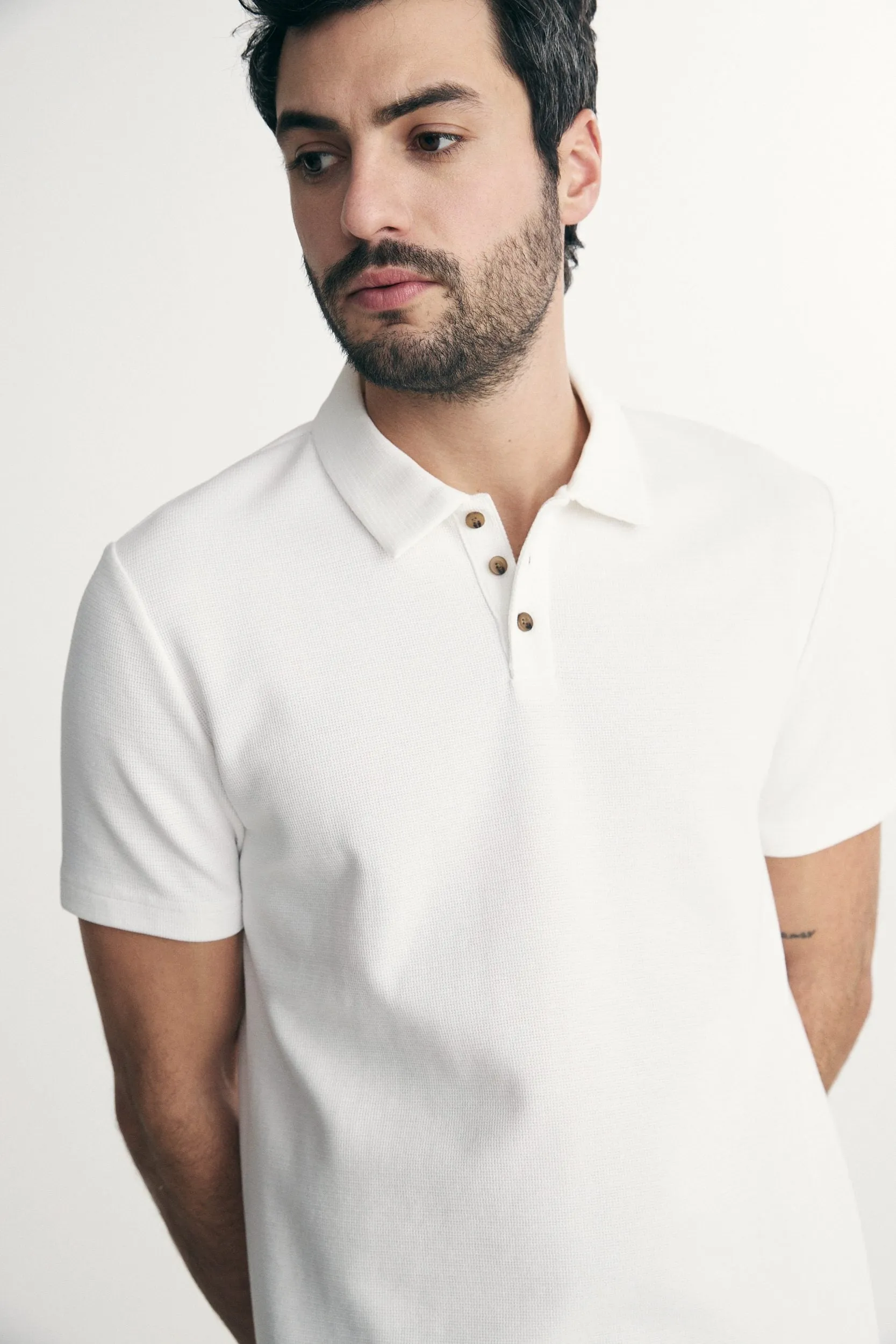 Textured polo sold by Tristan Style product image thumbnail 2