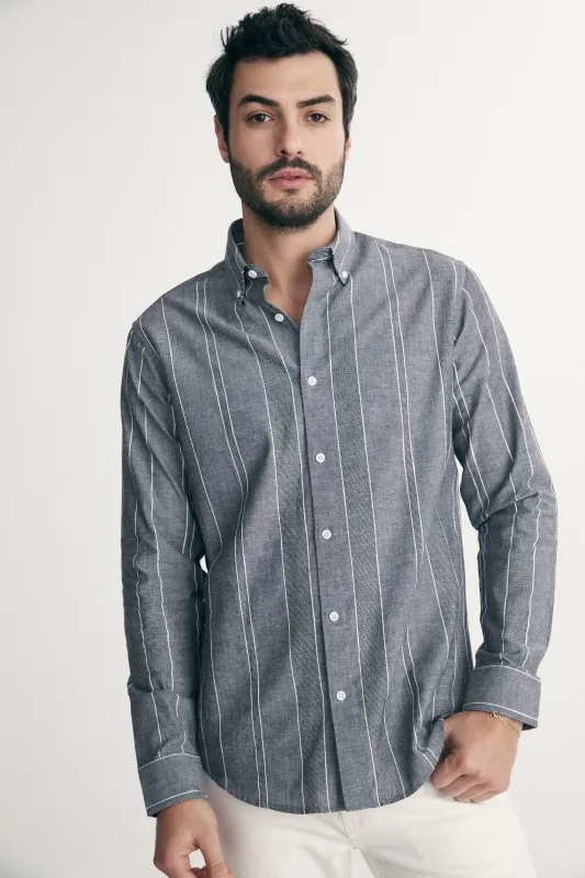 Striped Semi-Fitted shirt sold by Tristan Style