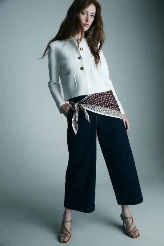 Knitted blazer made by Tristan Style