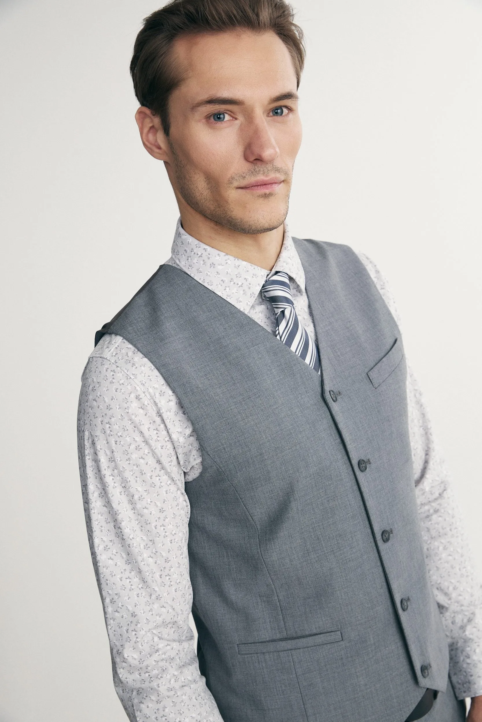 Fitted vest sold by Tristan Style