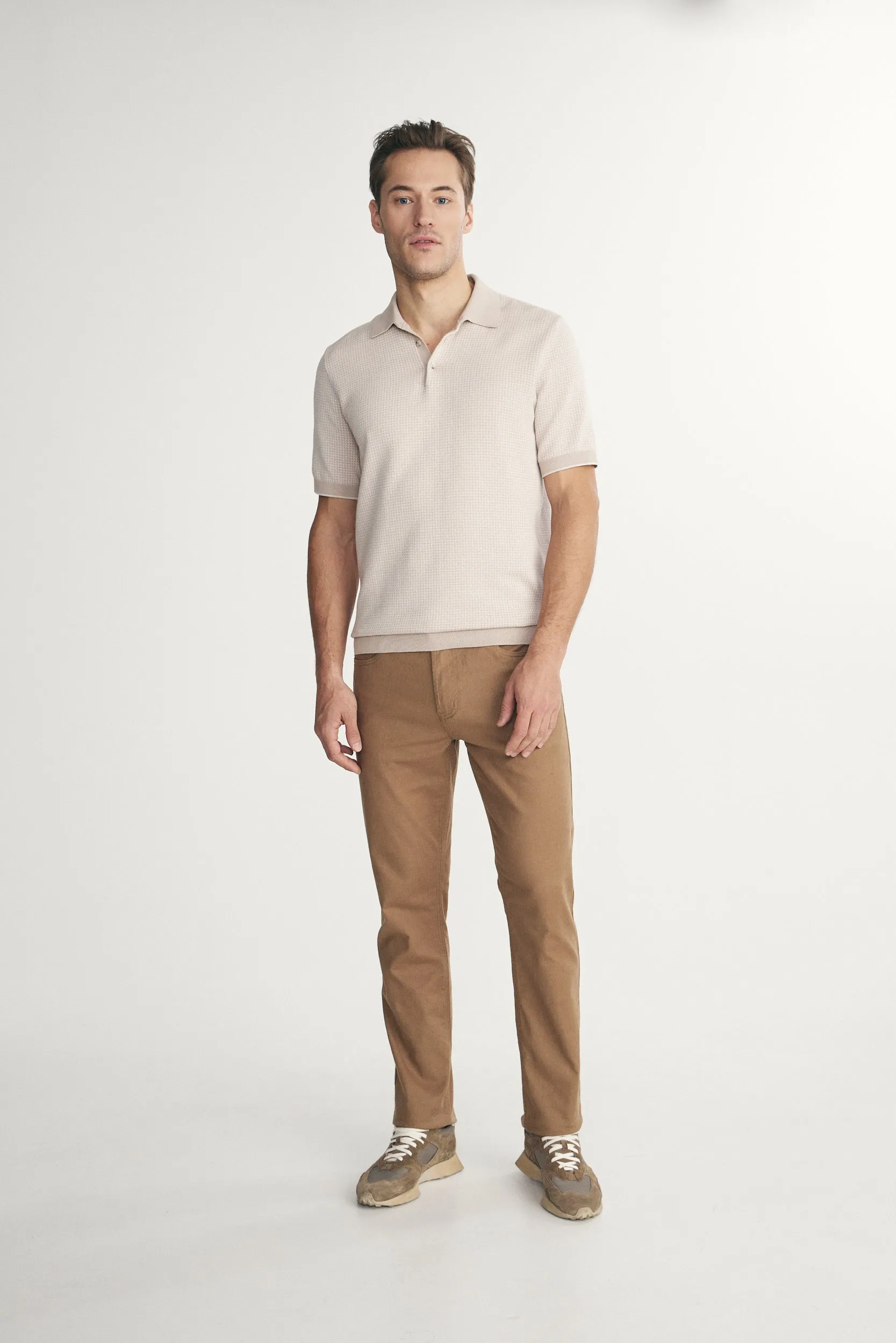 Jacquard polo sold by Tristan Style product image thumbnail 2