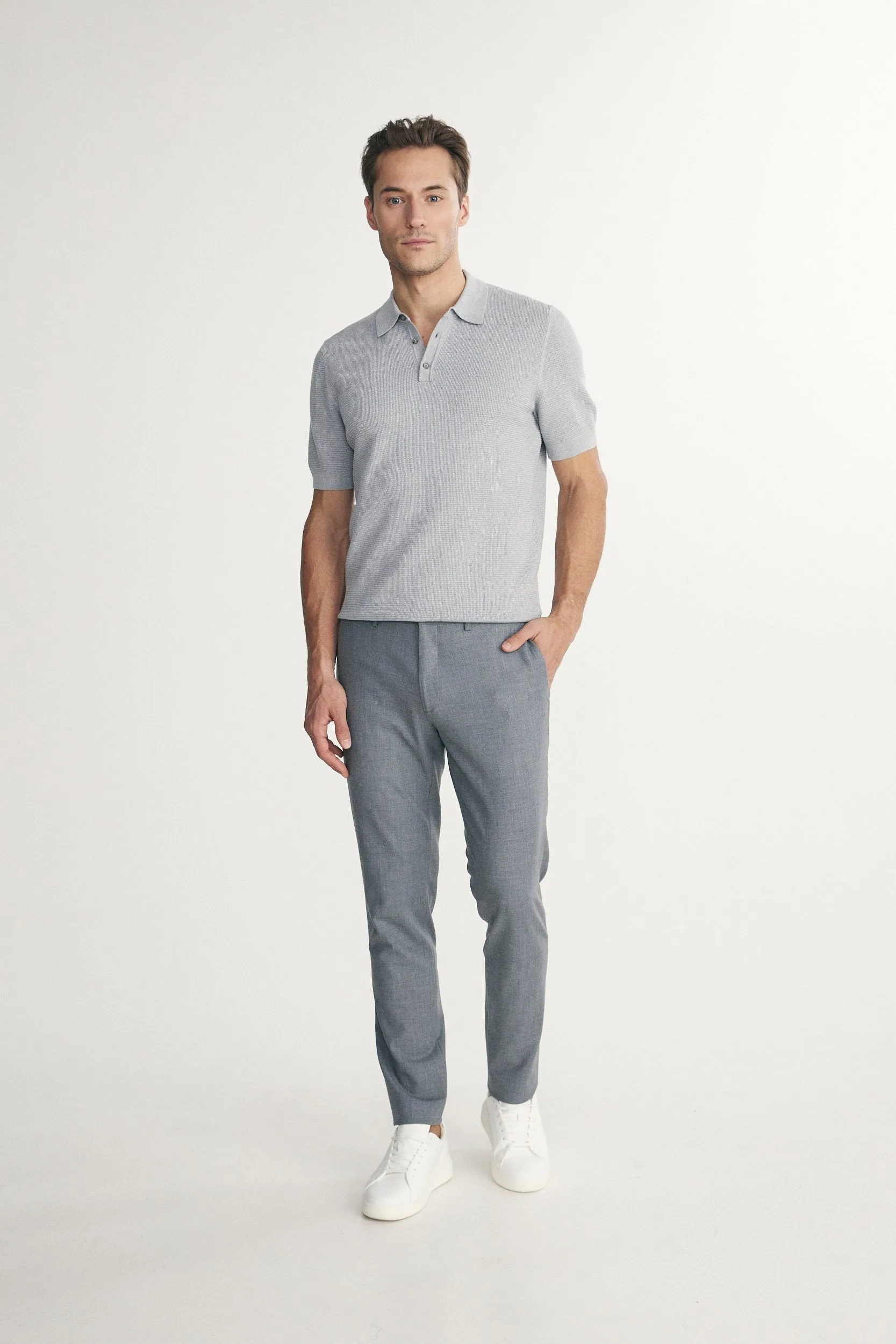 Knit polo sold by Tristan Style product image thumbnail 4