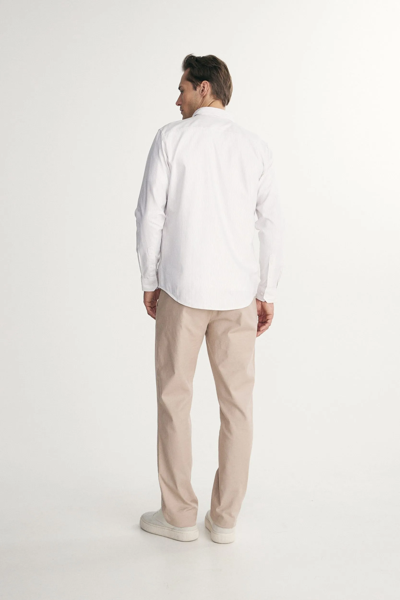 Semi-fitted stripe shirt sold by Tristan Style product image thumbnail 2