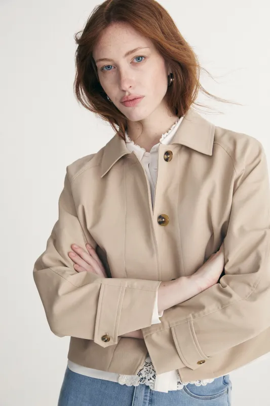 Cropped jacket made by Tristan Style