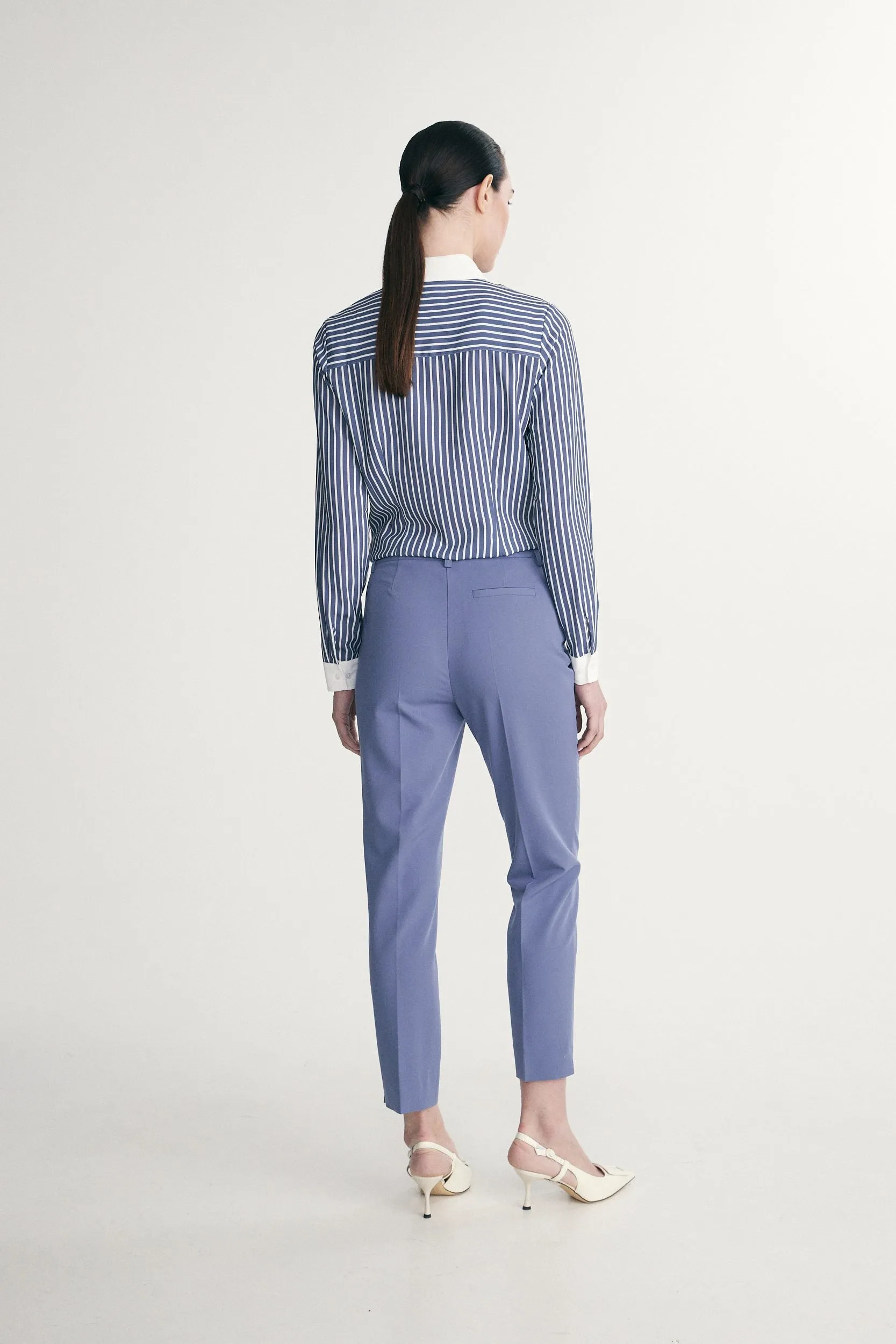 Straight cropped pants sold by Tristan Style product image thumbnail 2