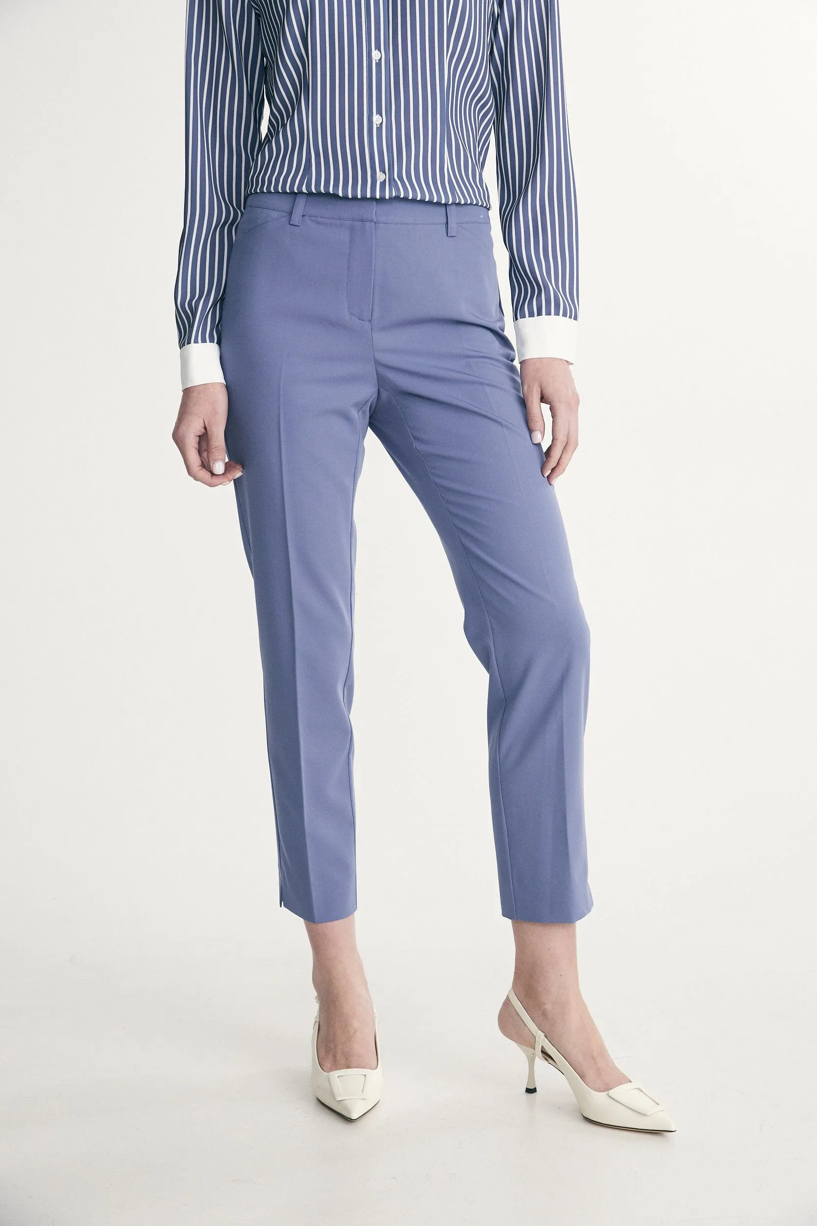 Straight cropped pants sold by Tristan Style product image thumbnail 3