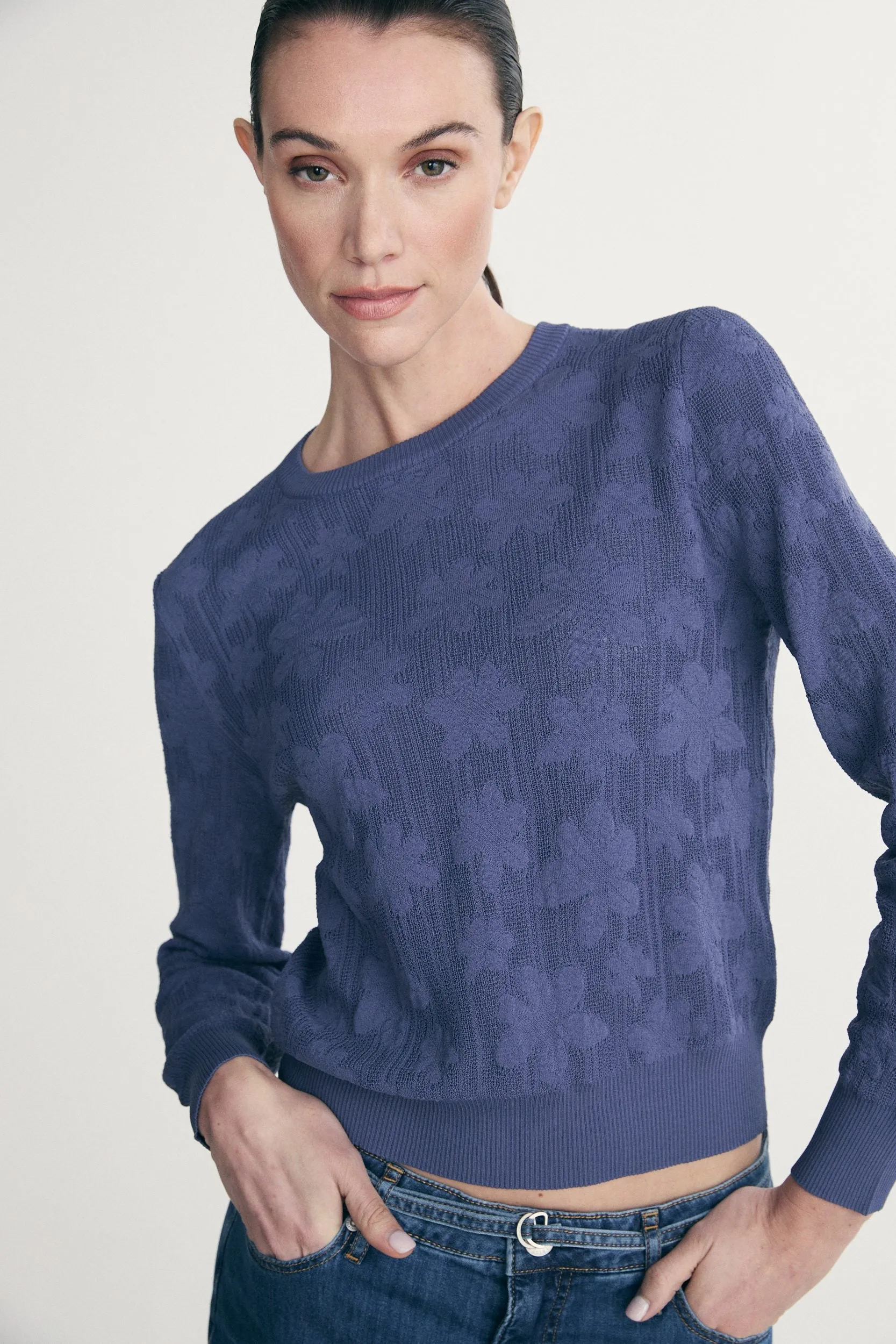 Flower sweater sold by Tristan Style