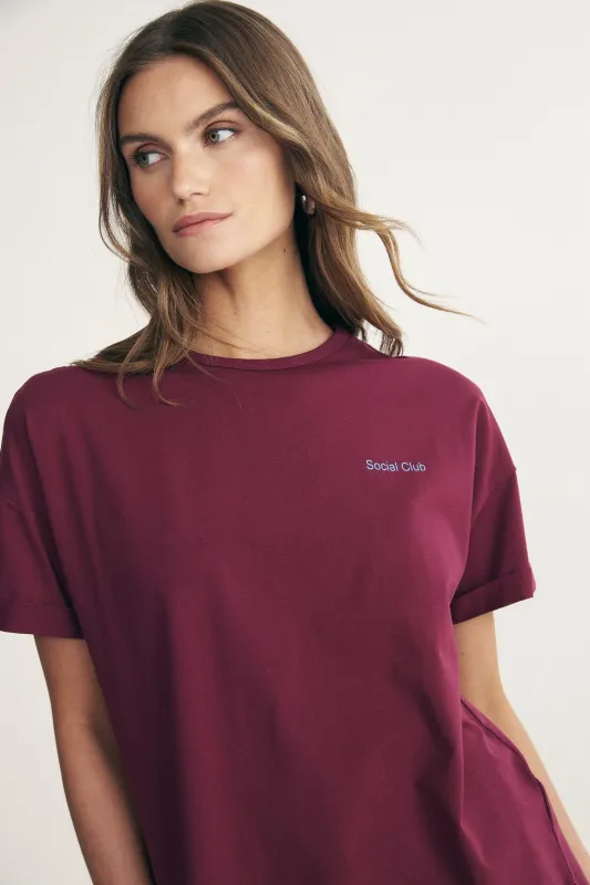 Printed boyfriend fit t-shirt sold by Tristan Style