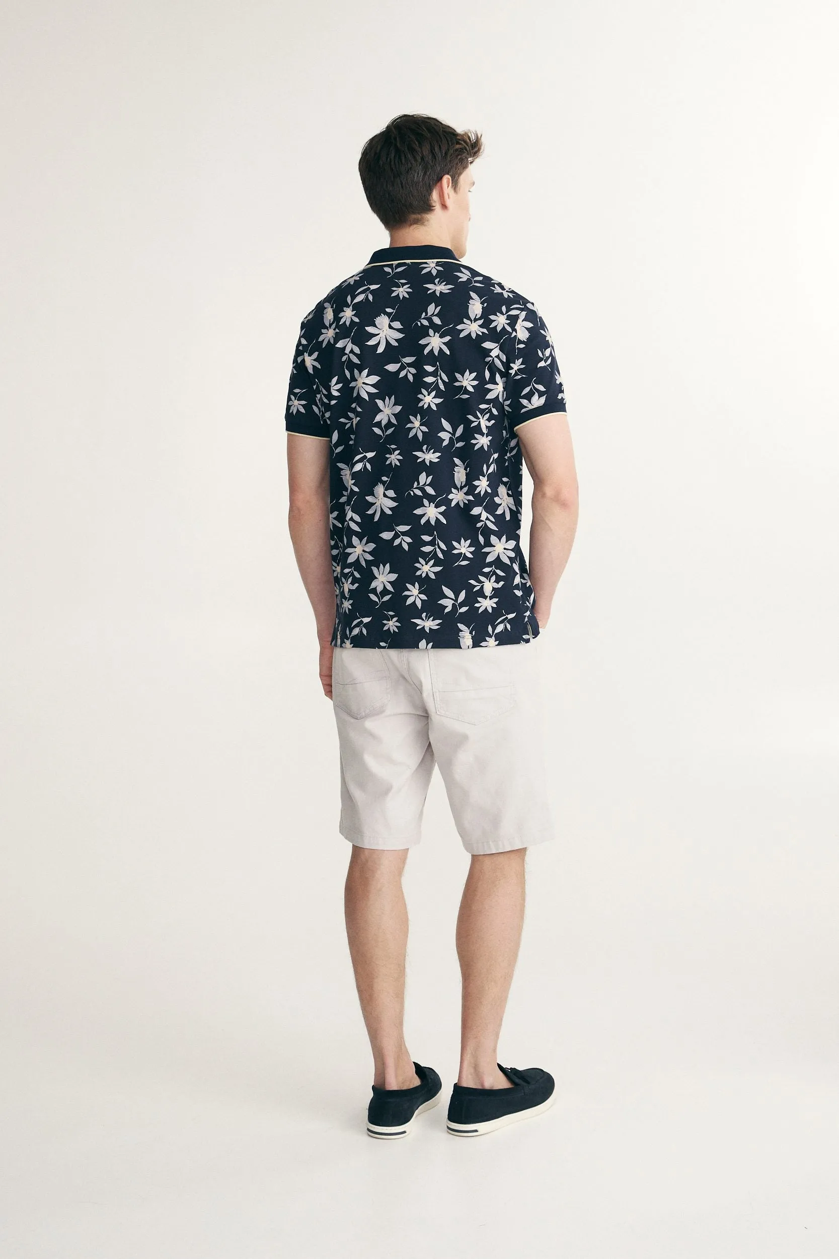 Polo with detail at collar sold by Tristan Style product image thumbnail 2