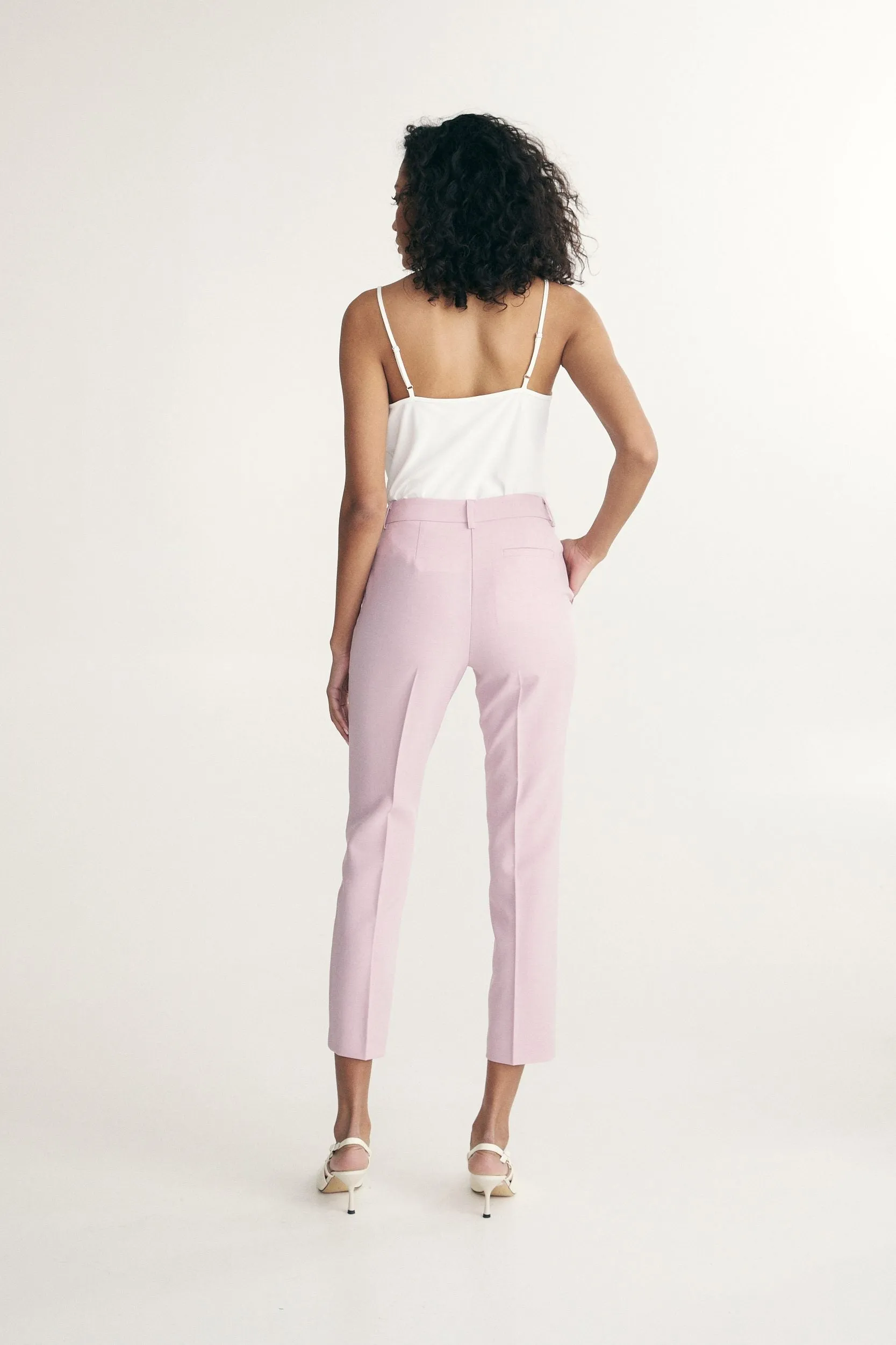 Straight cropped pant sold by Tristan Style product image thumbnail 5