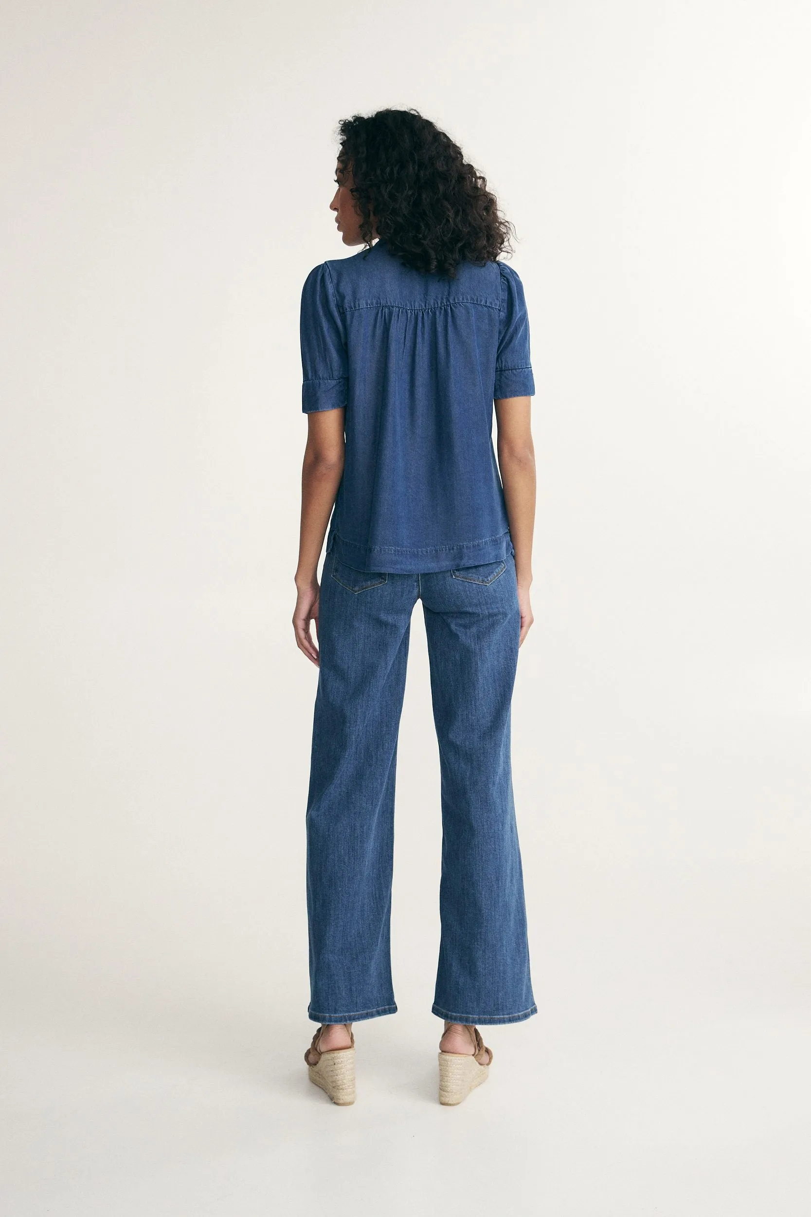 Blouse with tied neck sold by Tristan Style product image thumbnail 2