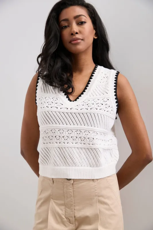 Cropped sleeveless top sold by Tristan Style