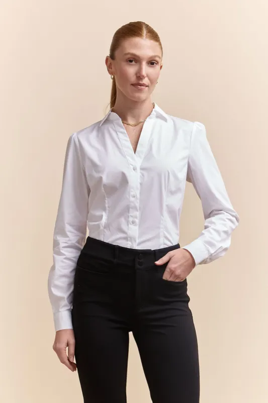 Poplin & jersey shirt sold by Tristan Style