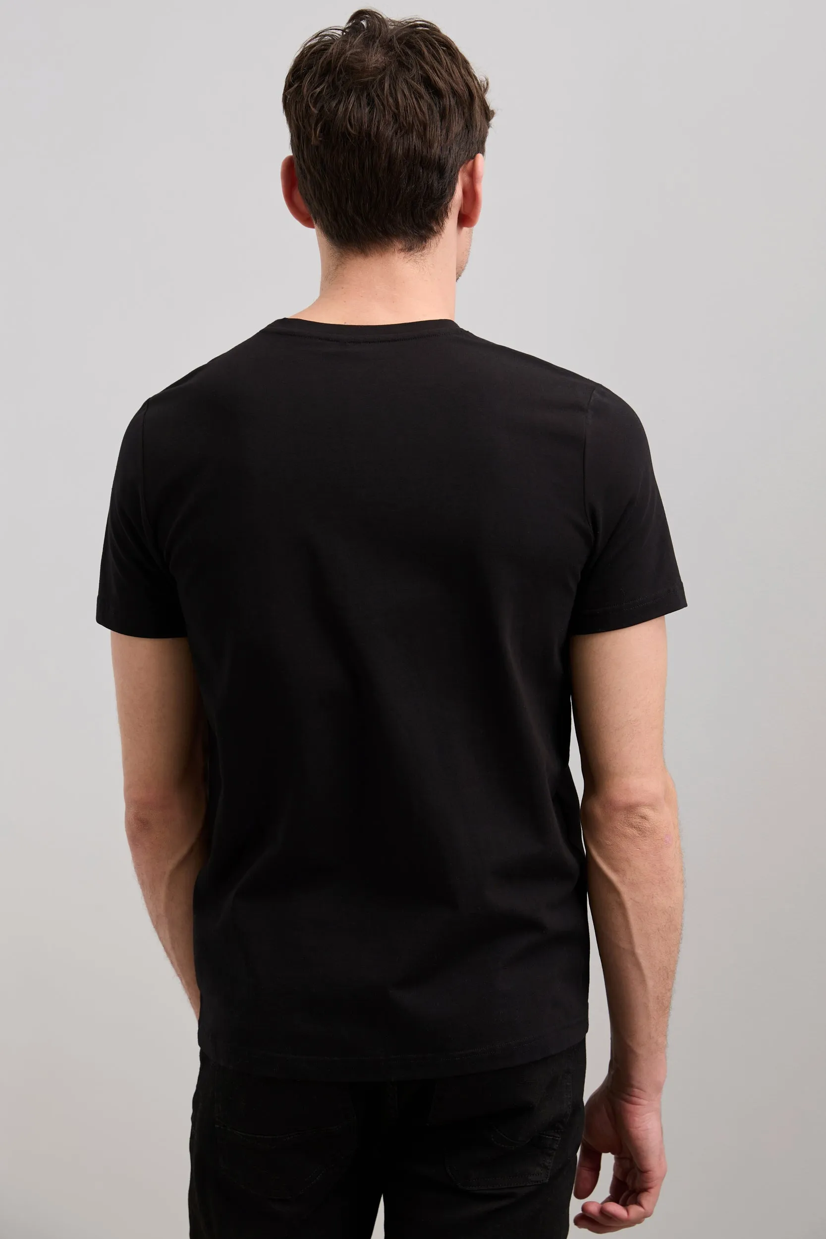 Basic crew neck T-shirt sold by Tristan Style product image thumbnail 2