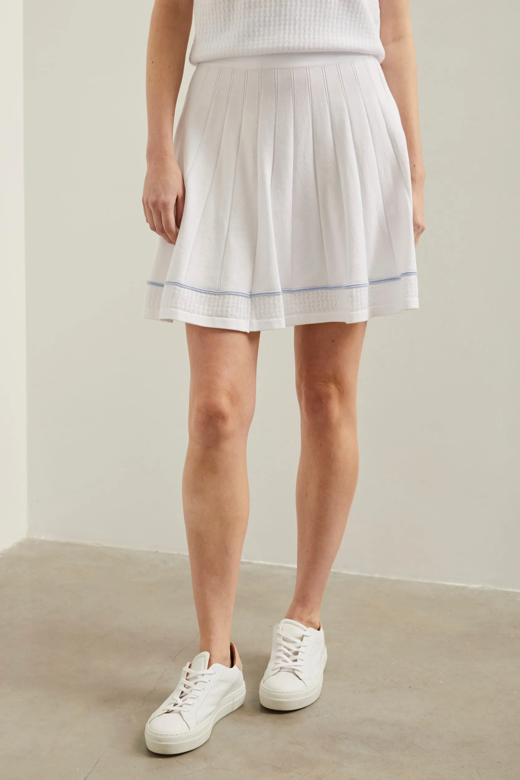 Flare knitted skirt sold by Tristan Style product image thumbnail 2