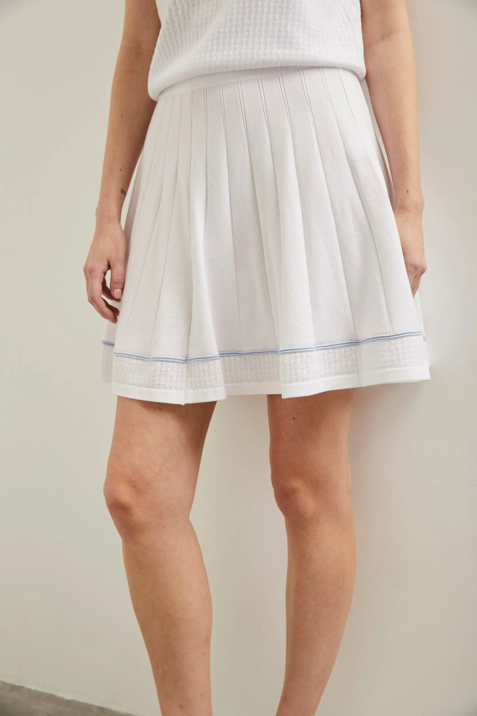 Flare knitted skirt sold by Tristan Style product image thumbnail 4