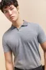 Detailled collar polo sold by Tristan Style