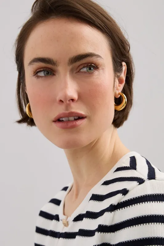 Hoop earrings sold by Tristan Style