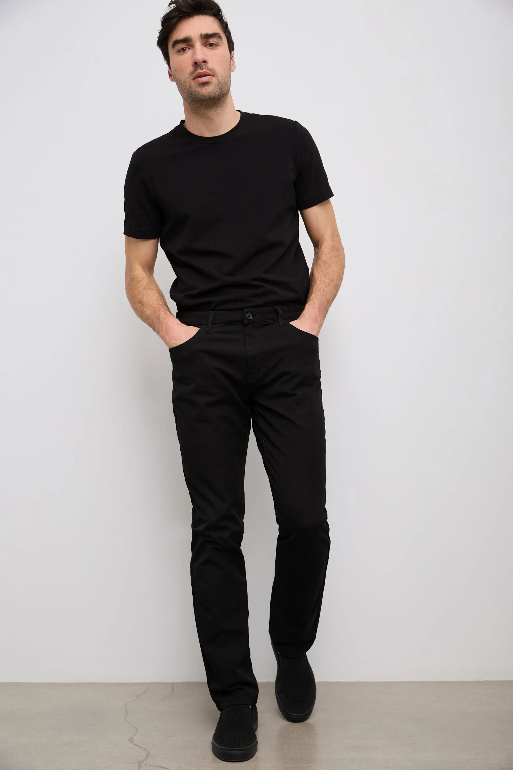 Slim fit 5 pocket pants sold by Tristan Style