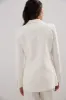 Semi-fitted double breasted jacket sold by Tristan Style