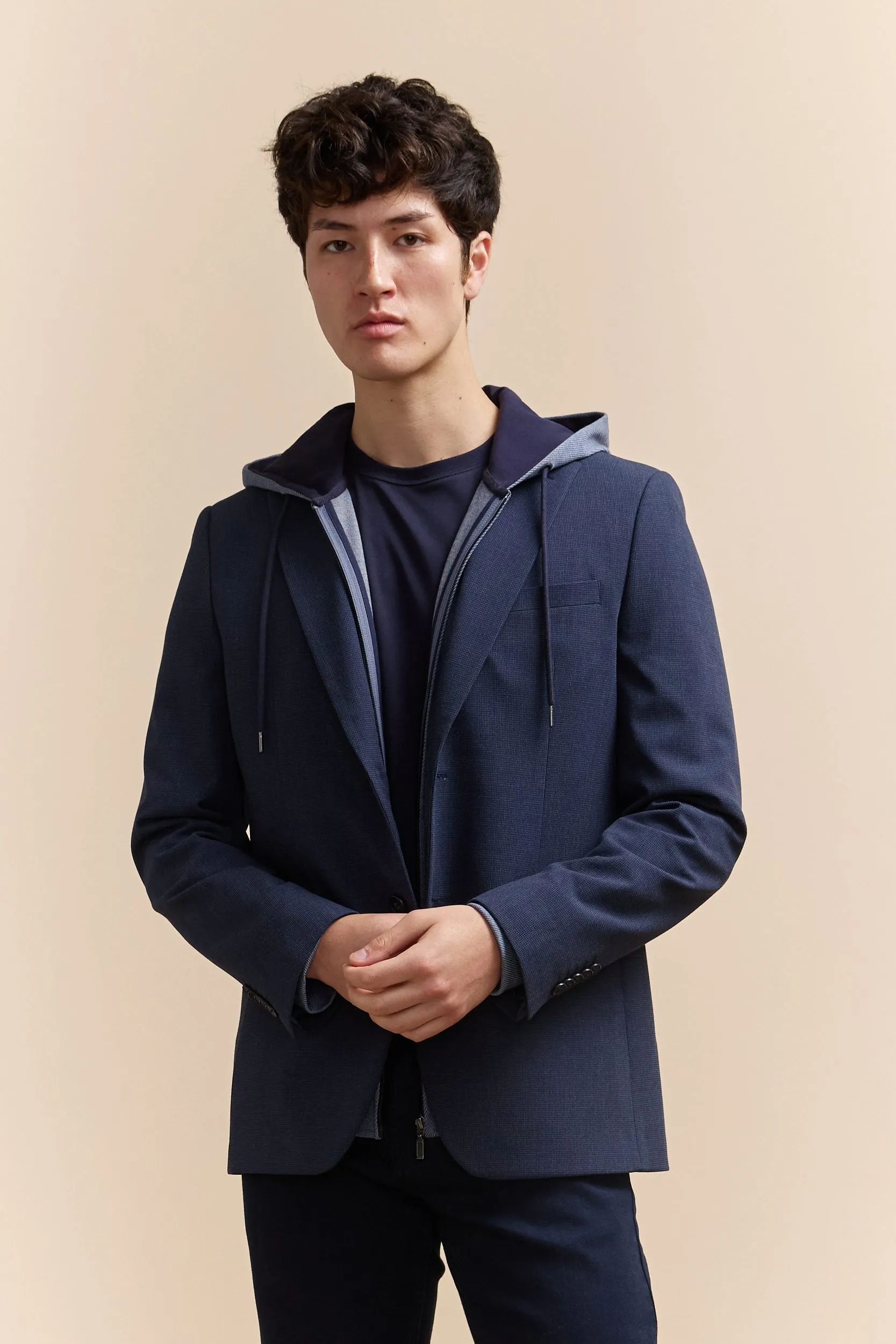 Textured Fitted blazer sold by Tristan Style