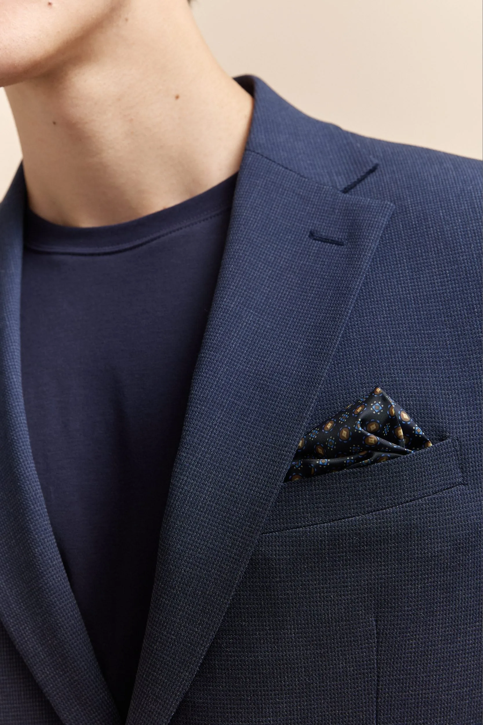 Textured Fitted blazer sold by Tristan Style product image thumbnail 3