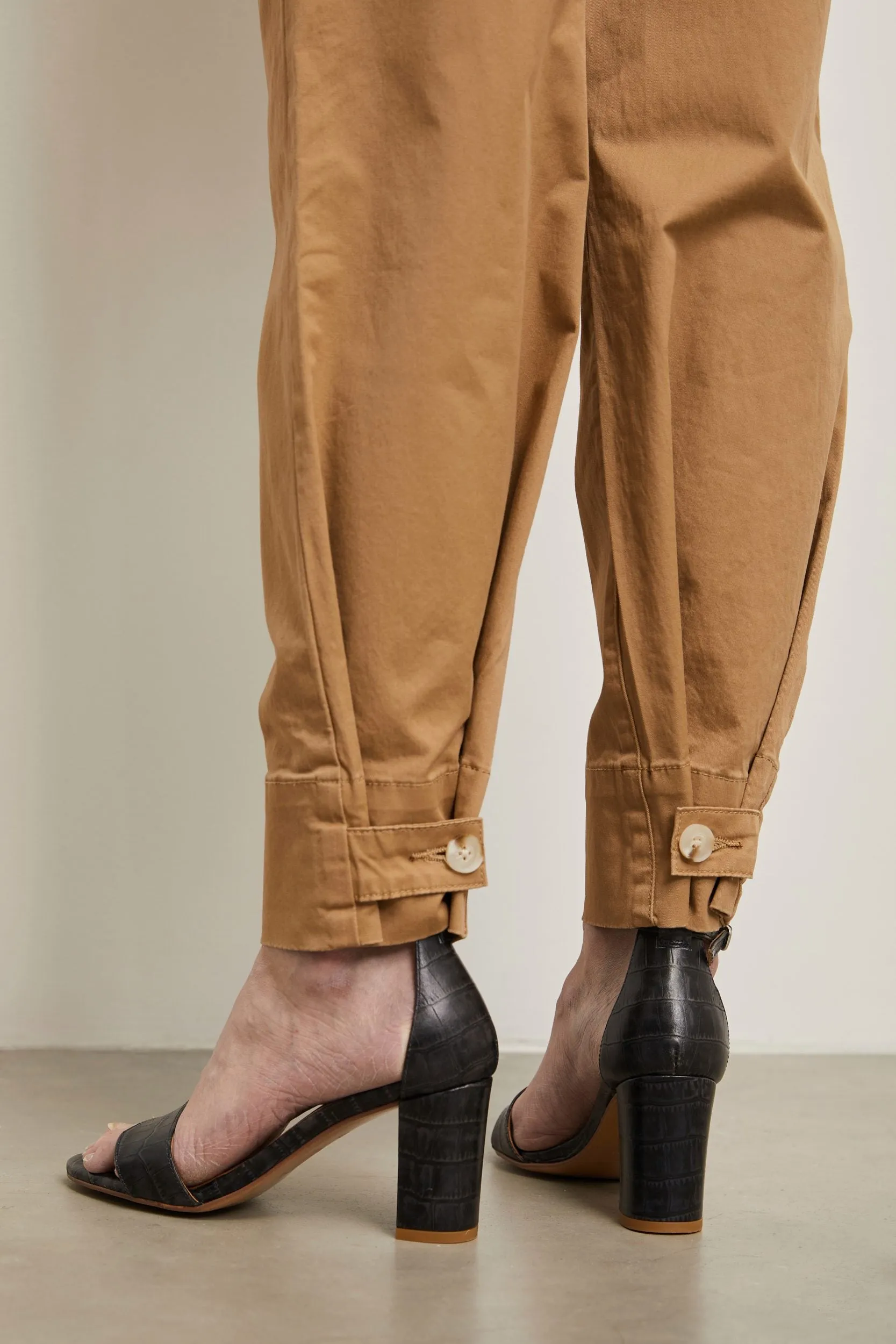 High waist pant with adjustable hem sold by Tristan Style product image thumbnail 4