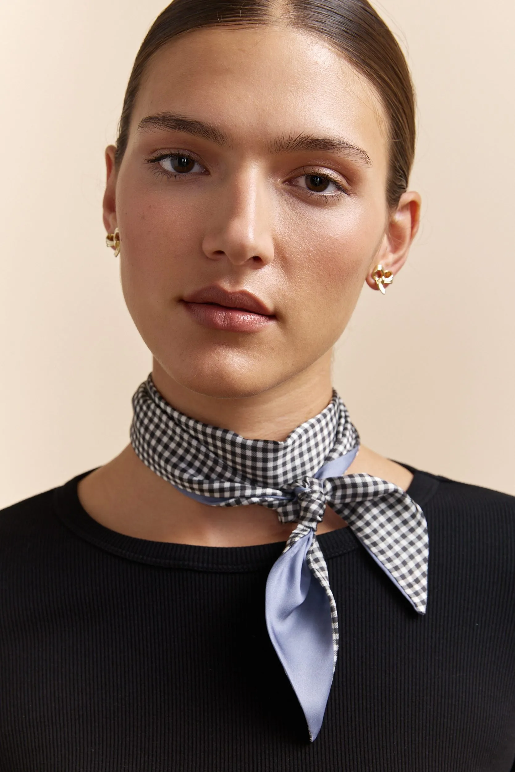 Oblong printed scarf sold by Tristan Style product image thumbnail 2