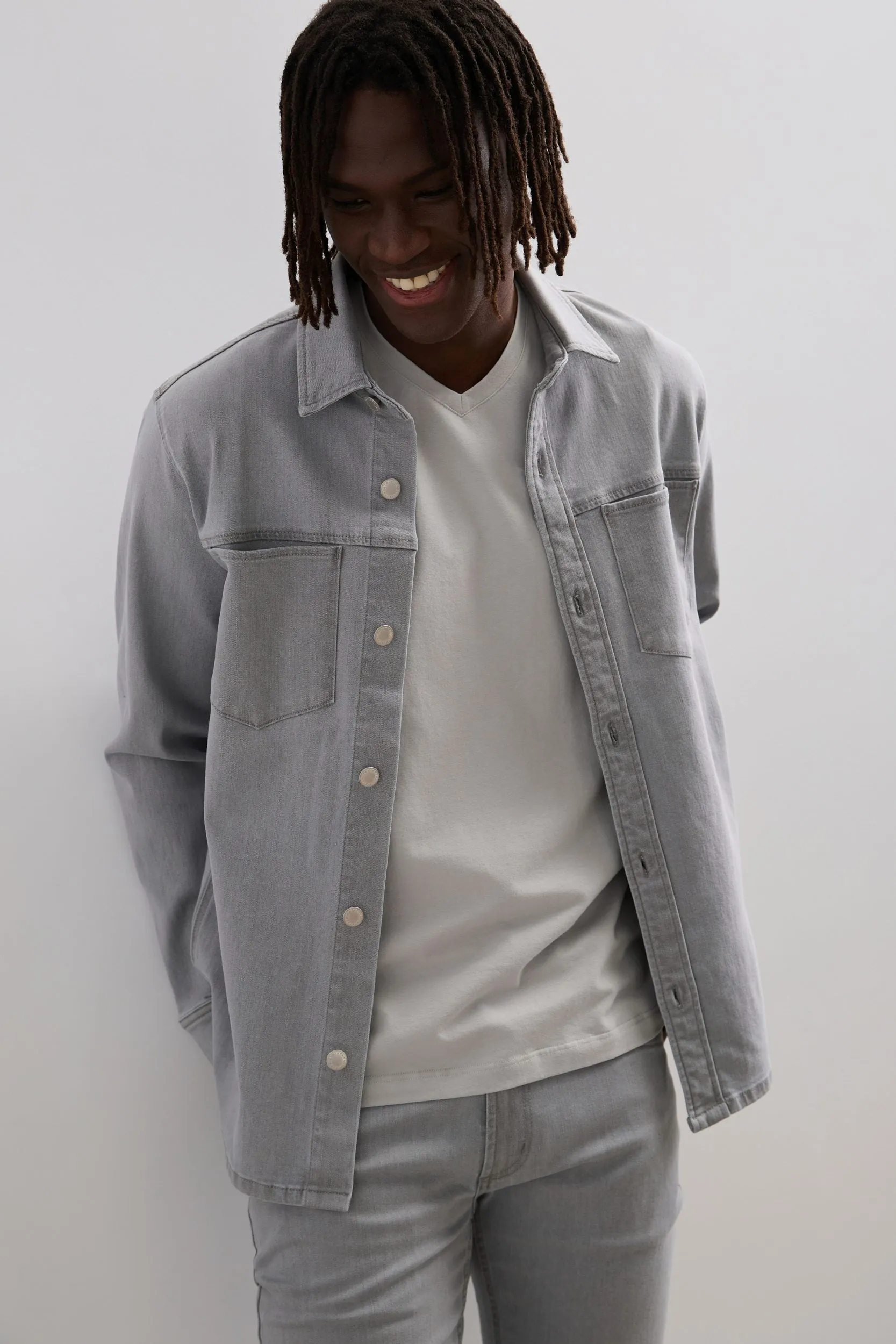 Denim Overshirt sold by Tristan Style