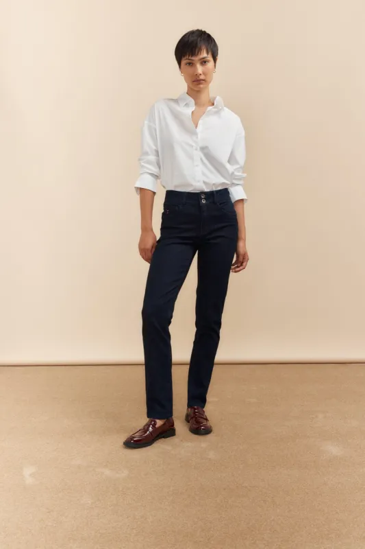 High-rise push up slim jeans sold by Tristan Style