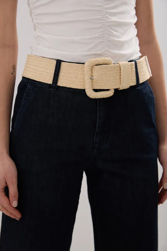 Wide braided belt sold by Tristan Style