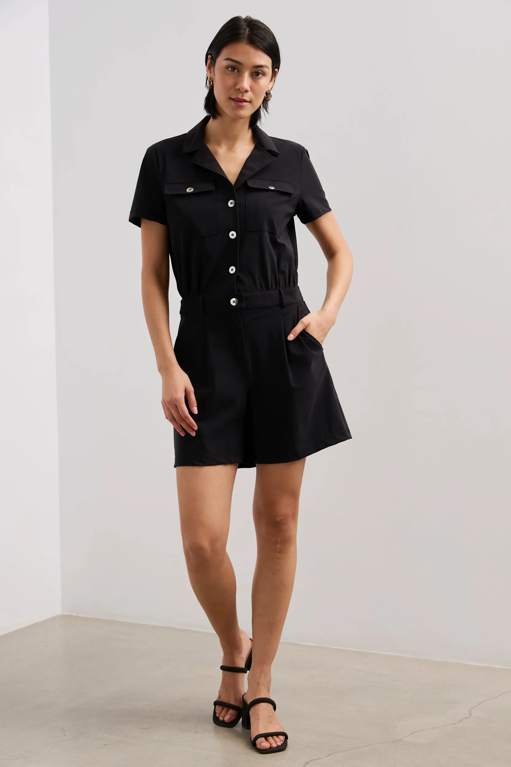 Sport Chic romper with belt sold by Tristan Style