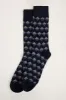 Diamond pattern socks sold by Tristan Style