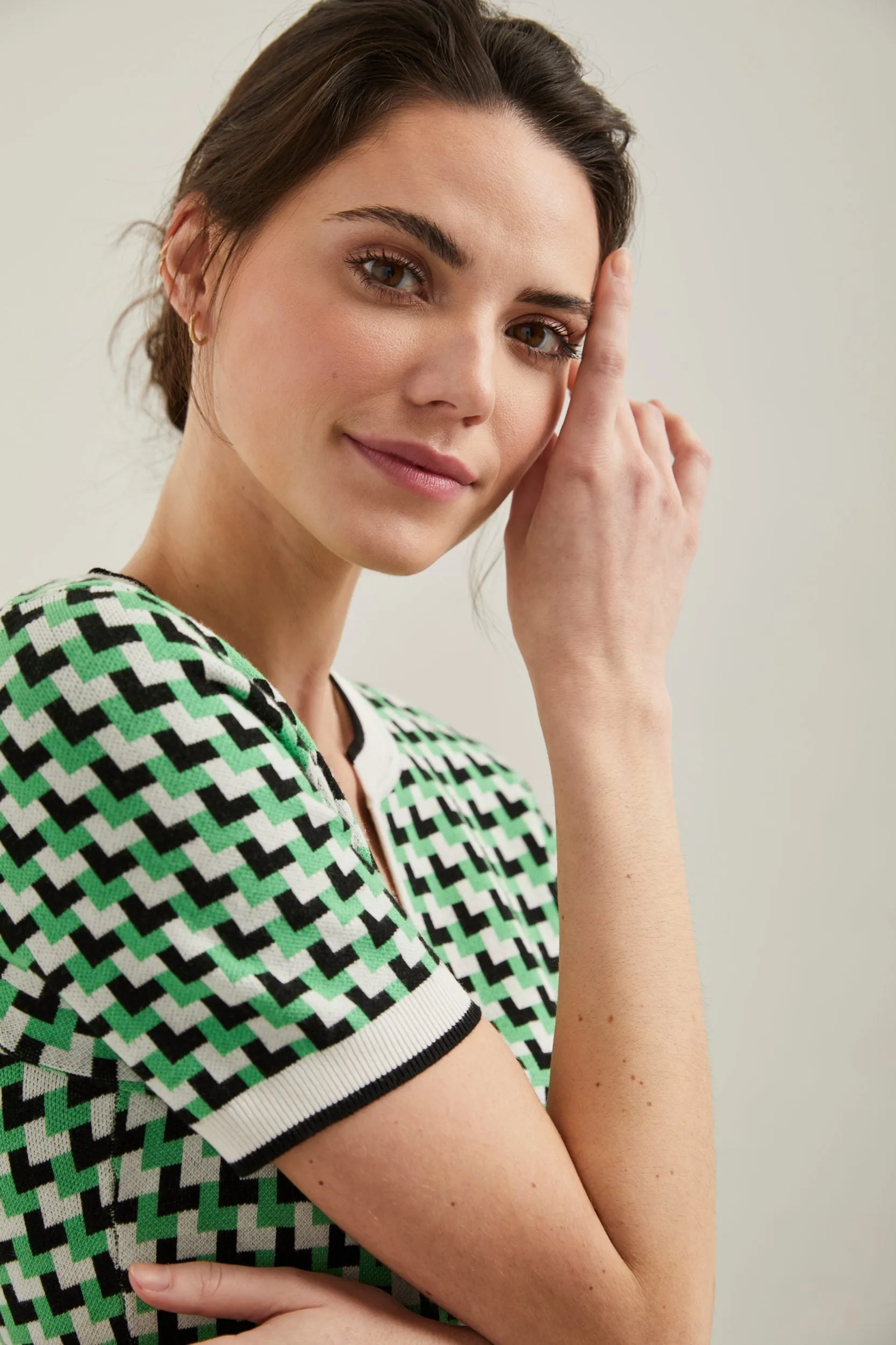 Jacquard dress sold by Tristan Style product image thumbnail 2