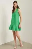 Sleeveless dress with frill sold by Tristan Style