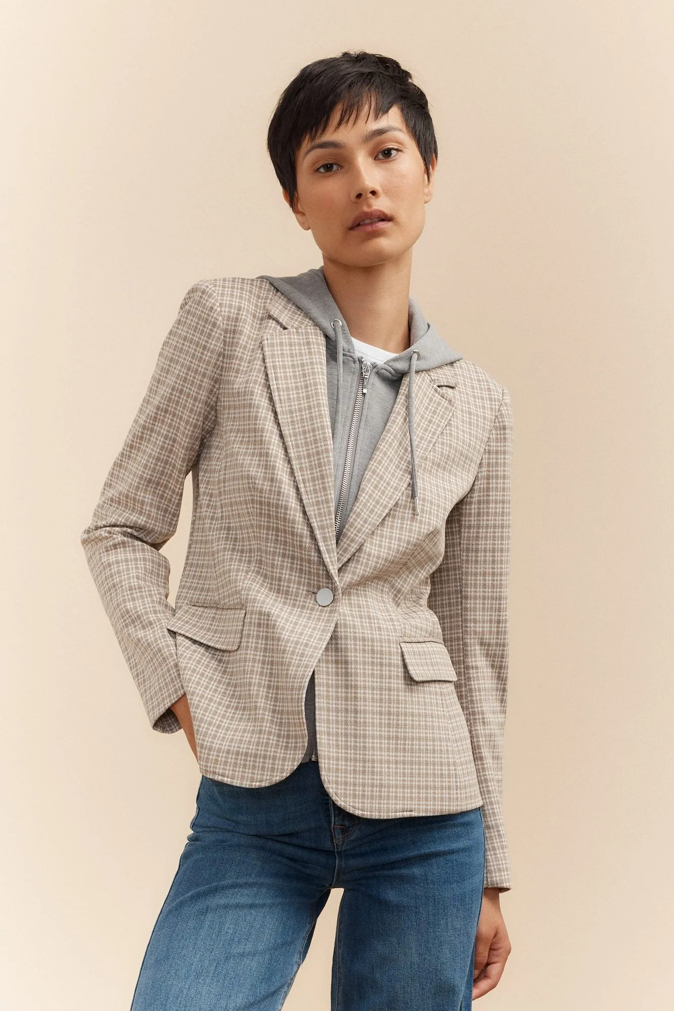 Blazer with removable dickey sold by Tristan Style