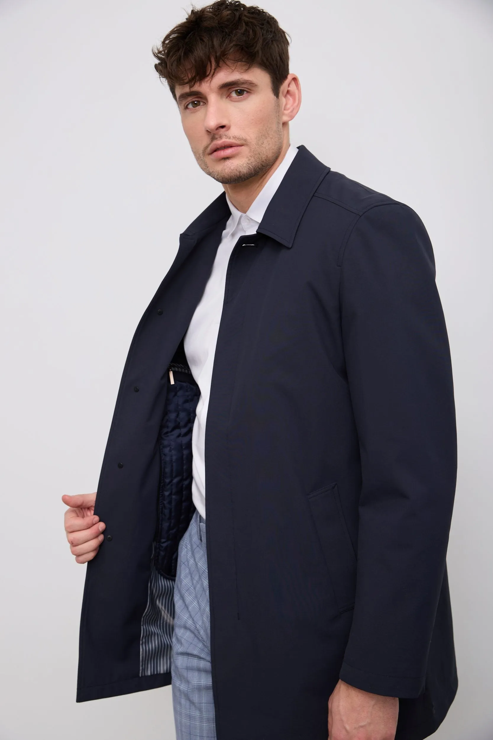 Trench Coat With Removable Liner sold by Tristan Style product image thumbnail 2
