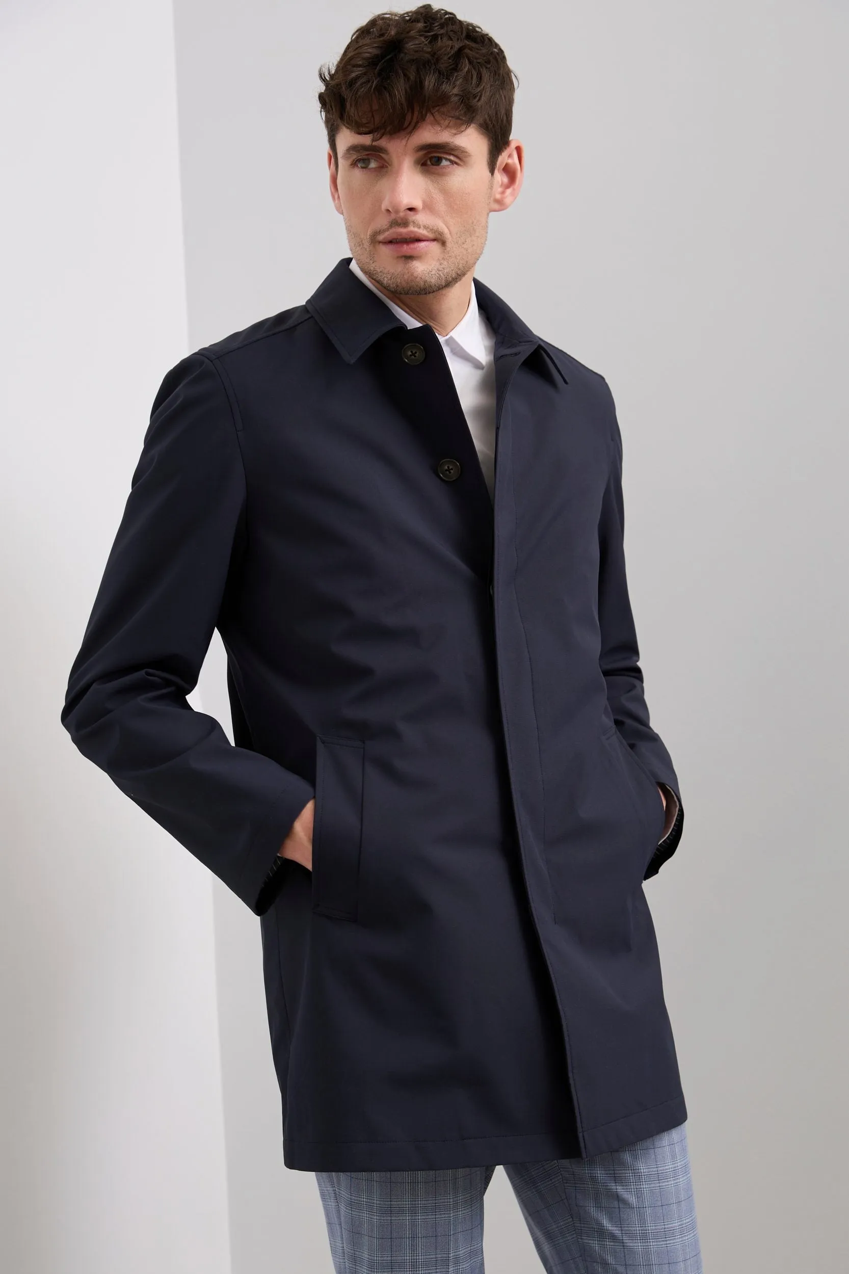 Trench Coat With Removable Liner sold by Tristan Style product image thumbnail 3