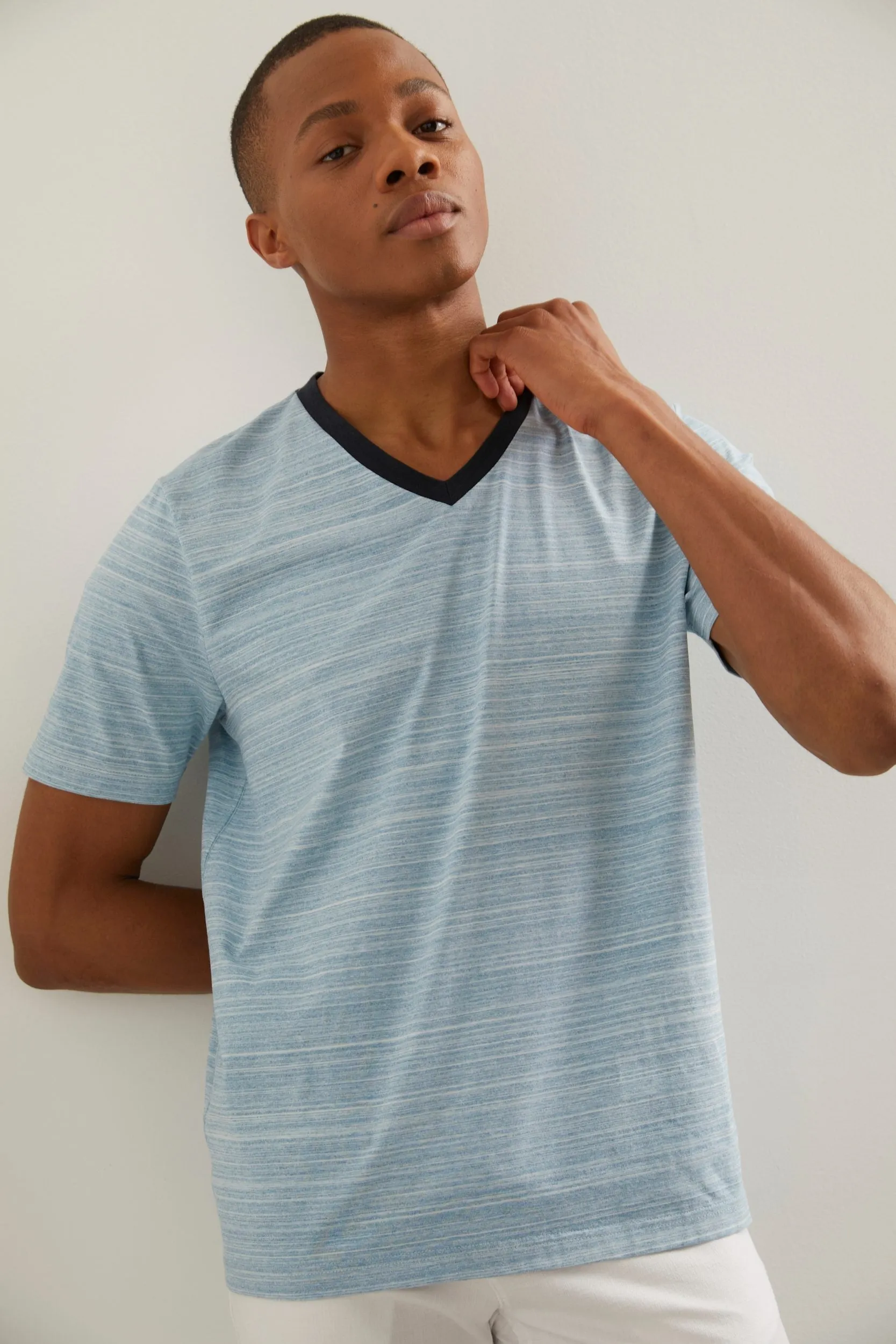 V-neck t-shirt sold by Tristan Style