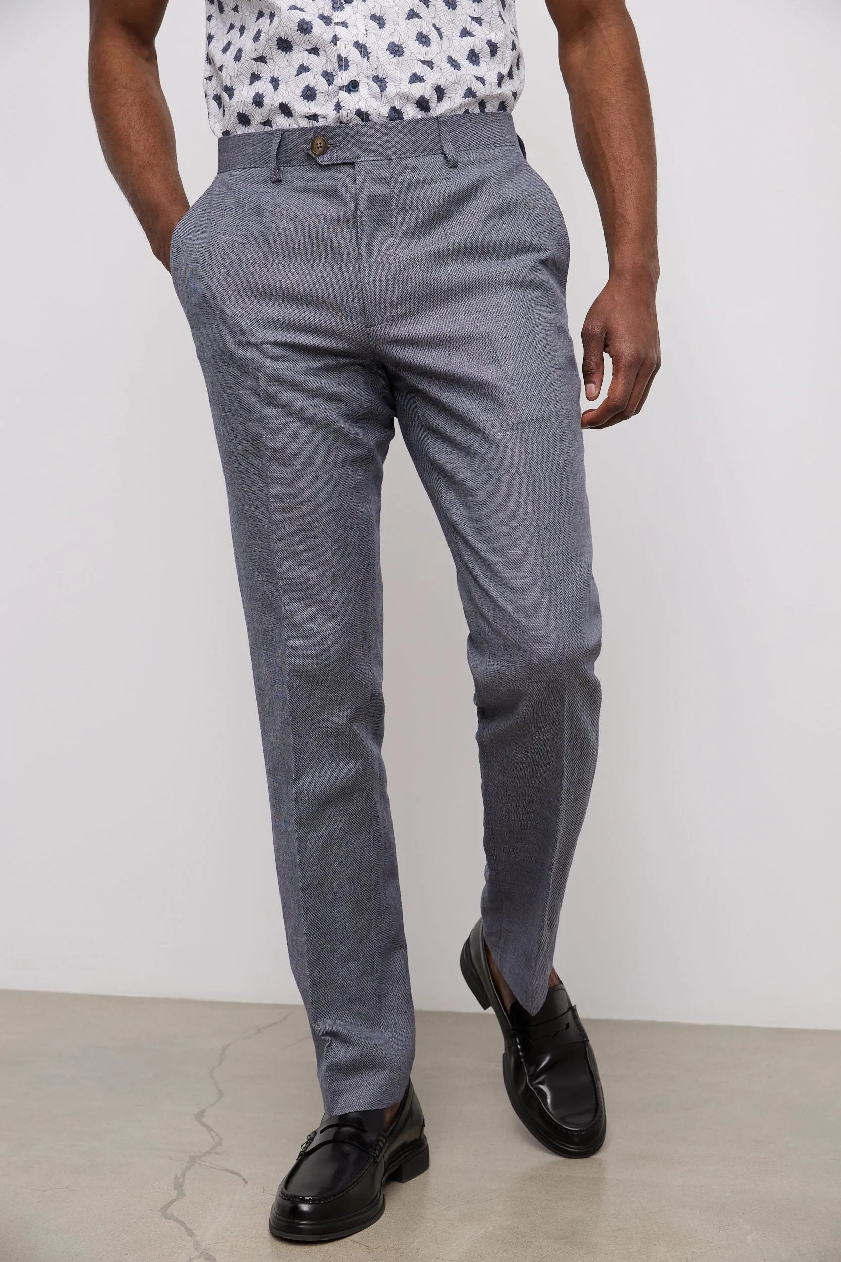 Urban fit linen pants sold by Tristan Style product image thumbnail 2