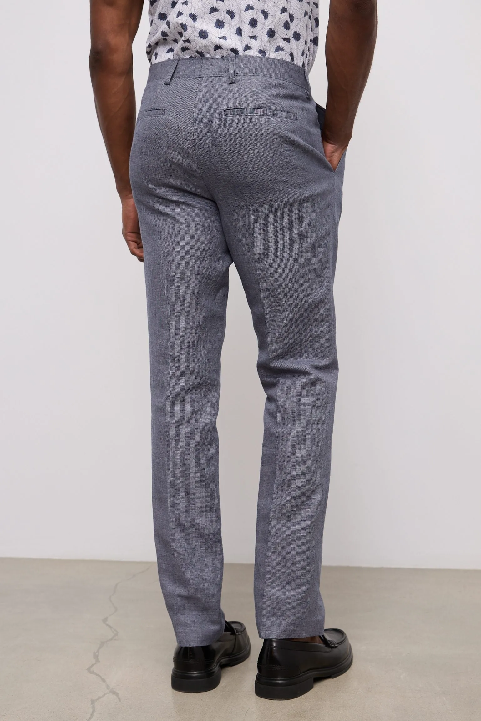 Urban fit linen pants sold by Tristan Style product image thumbnail 3