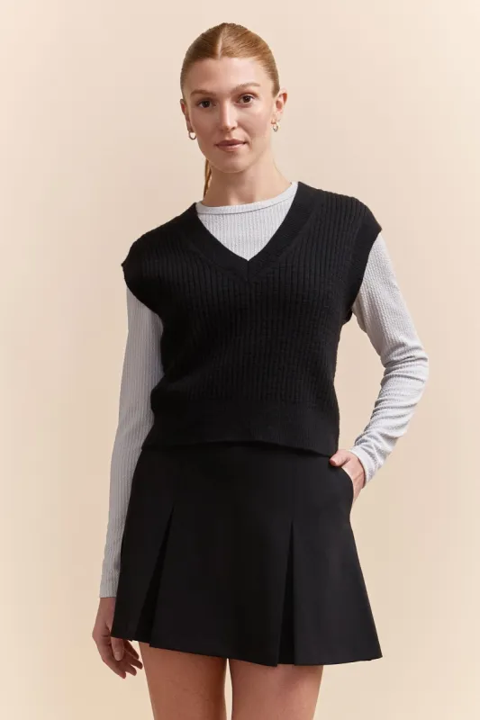 Sleeveless sweater sold by Tristan Style