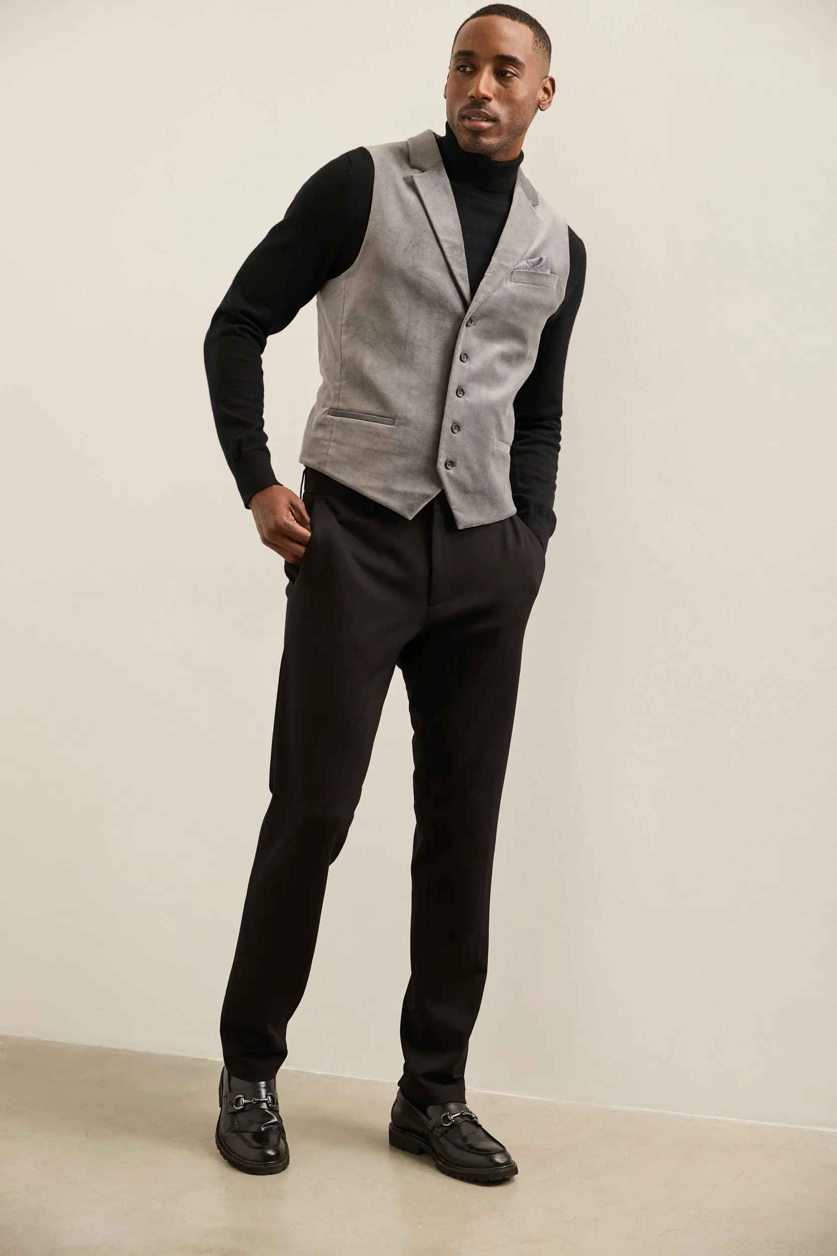 Slash pocket urban fit pants sold by Tristan Style