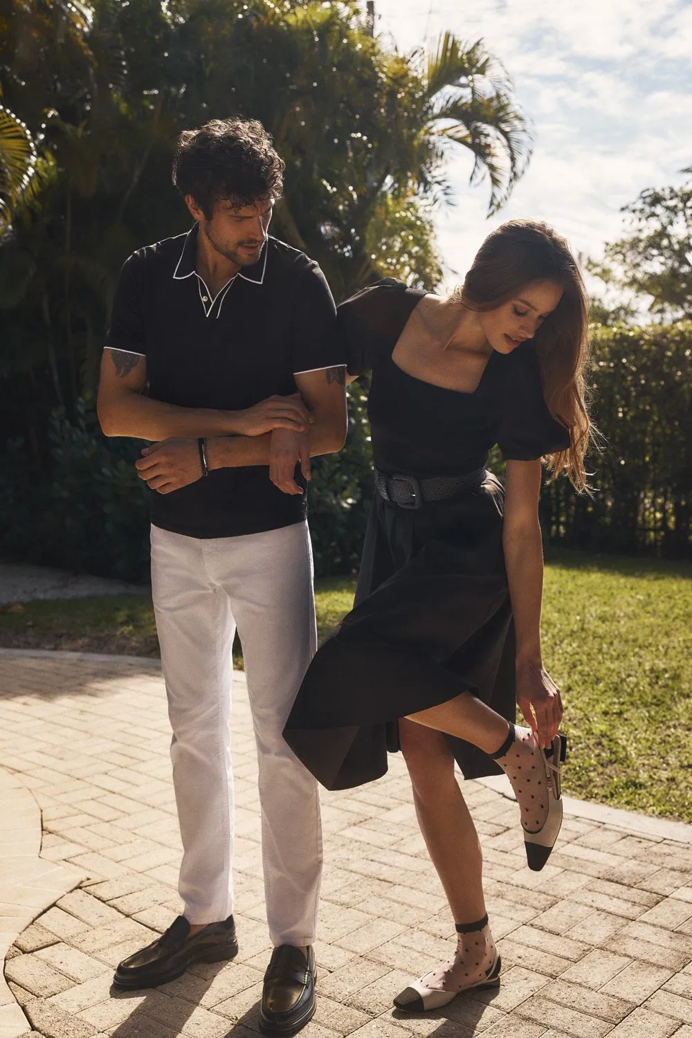 Textured slim fit five pocket pants sold by Tristan Style product image thumbnail 4