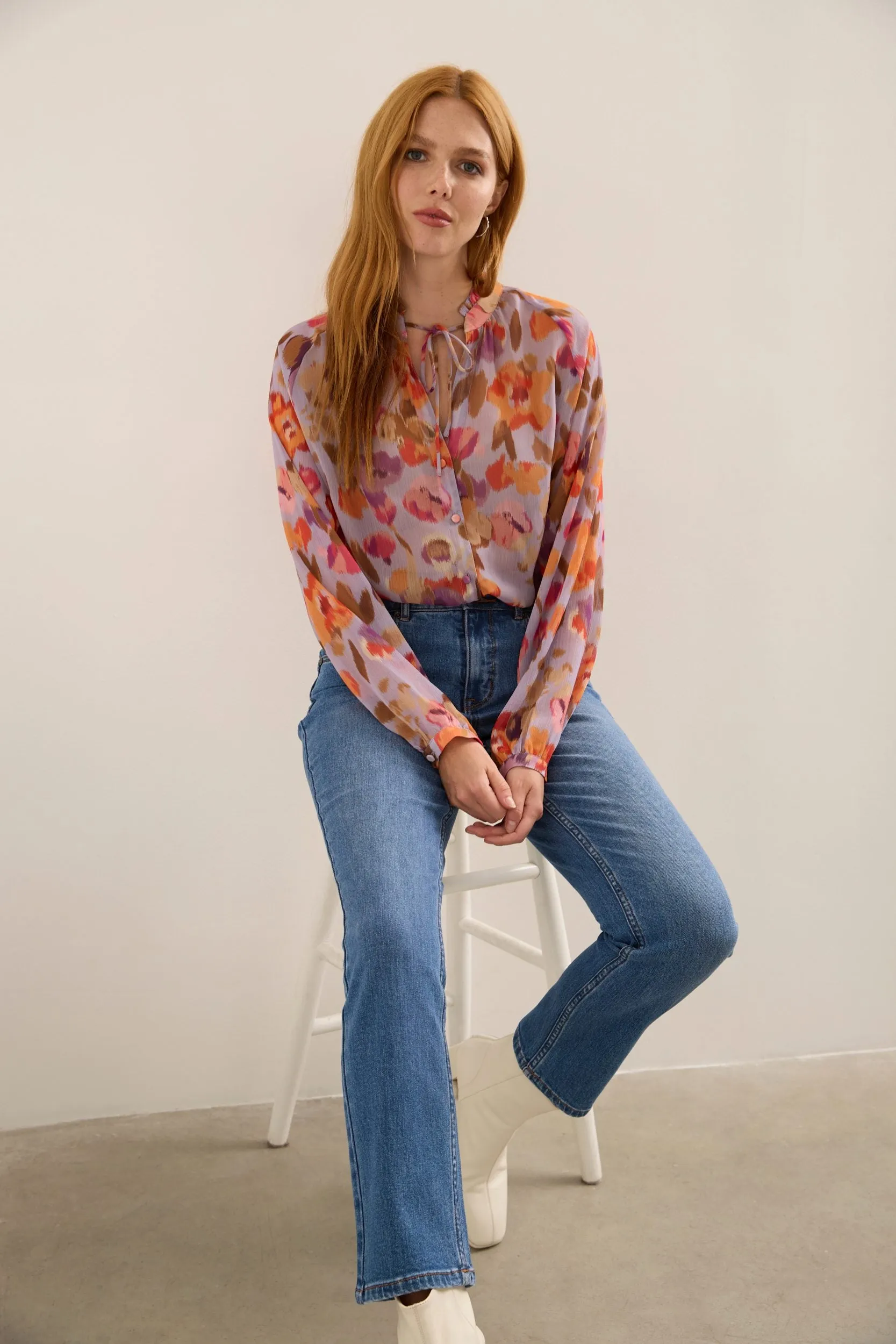 Push up high waisted jeans sold by Tristan Style product image thumbnail 3