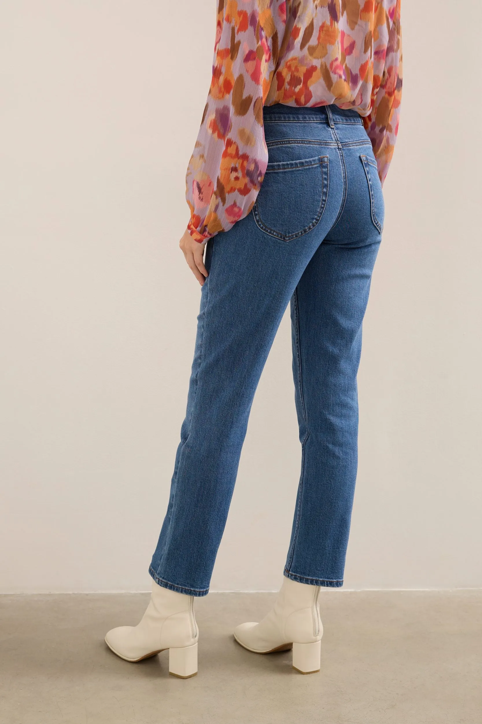 Push up high waisted jeans sold by Tristan Style product image thumbnail 5