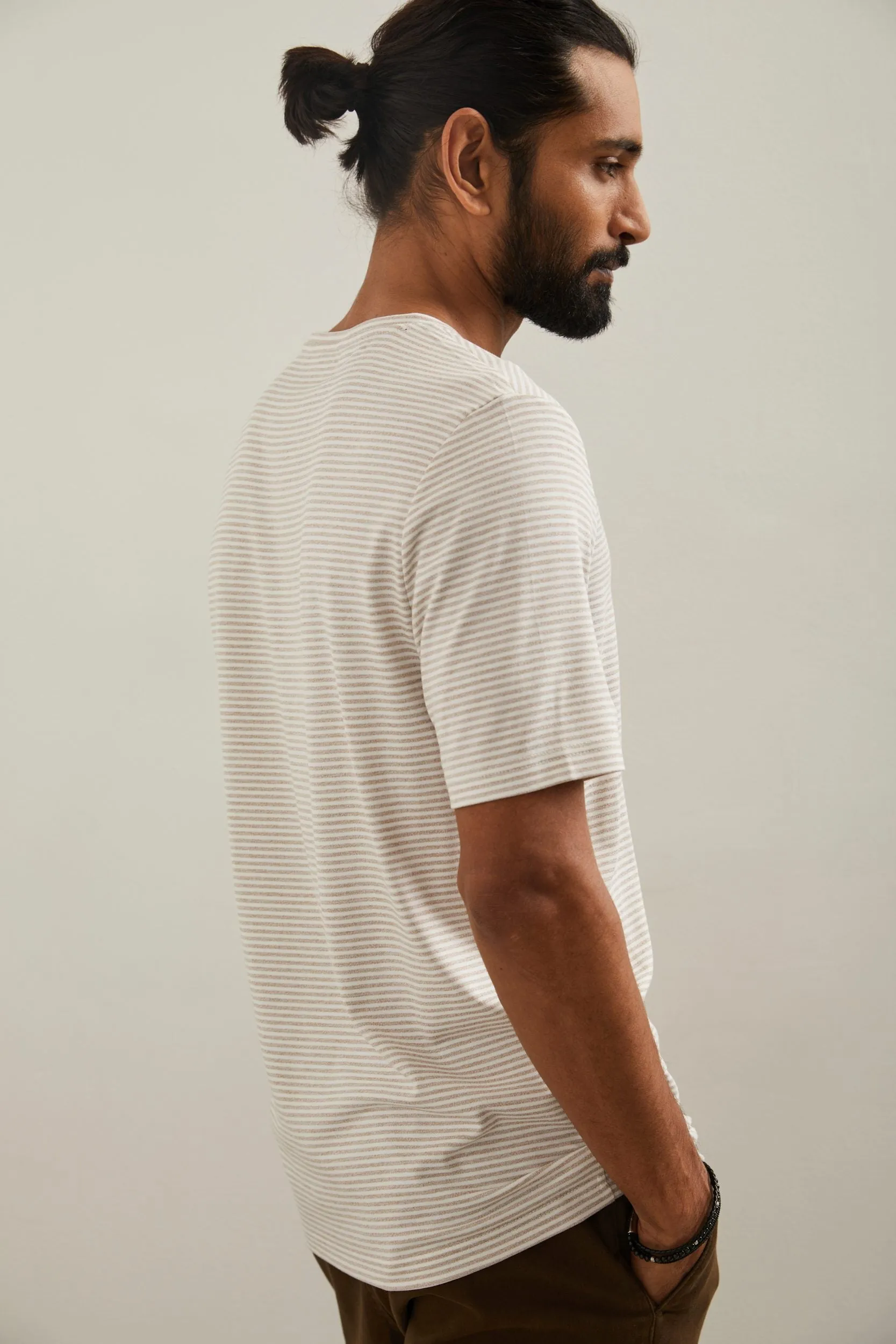 Striped t-shirt sold by Tristan Style product image thumbnail 2