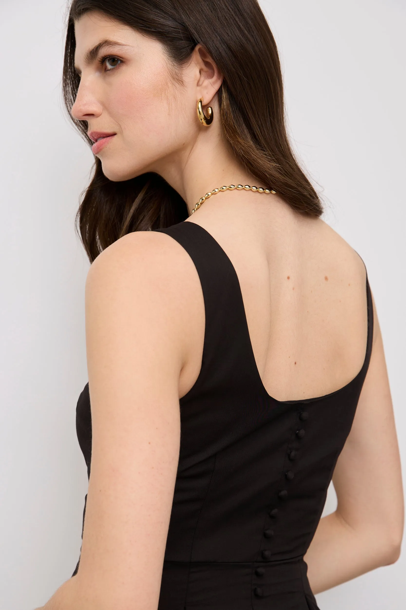 Pleated long dress sold by Tristan Style product image thumbnail 3