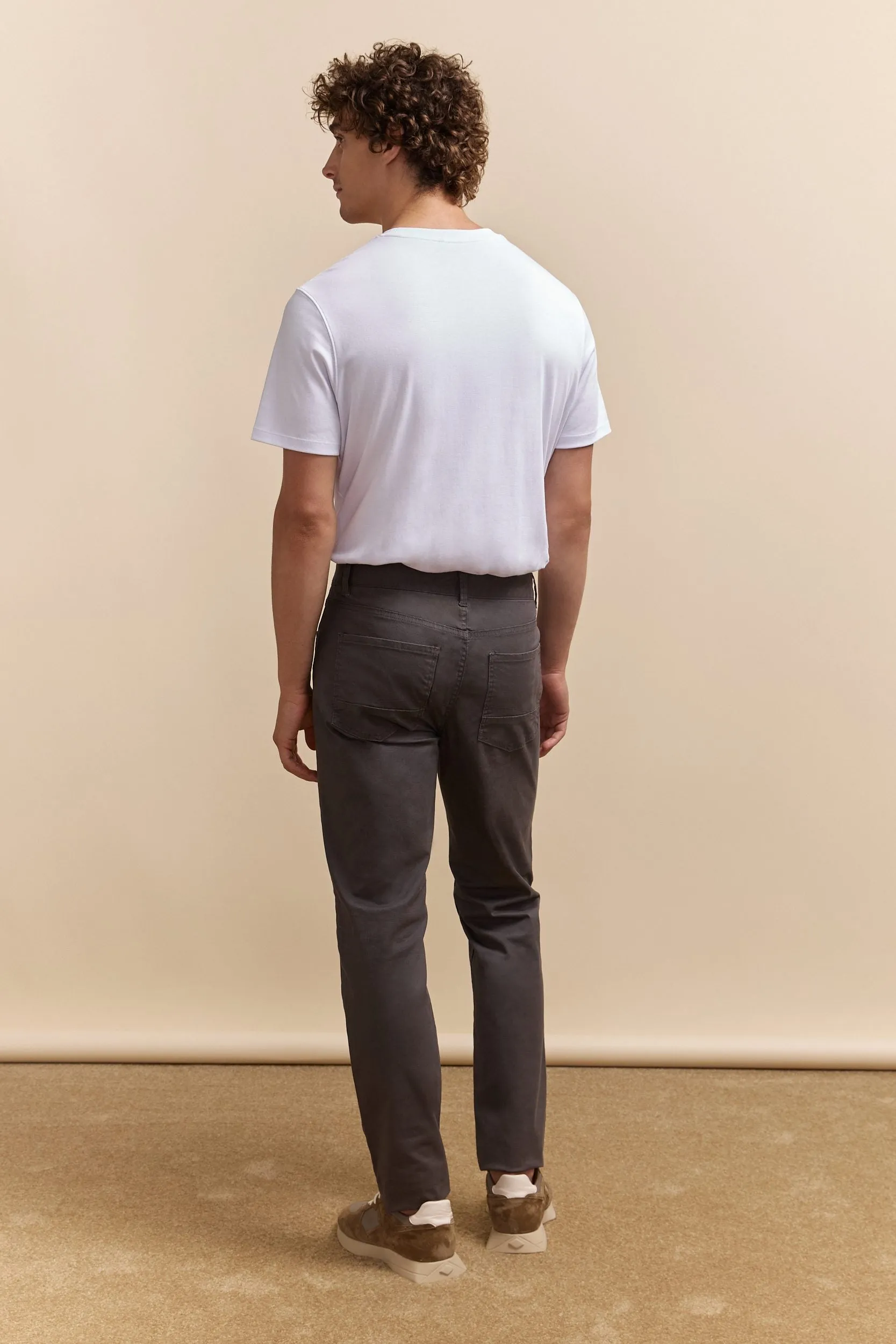 Five pockets Slim fit printed pant sold by Tristan Style product image thumbnail 5