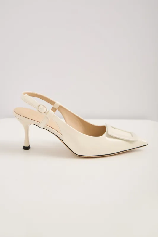 Sling back heel shoe sold by Tristan Style